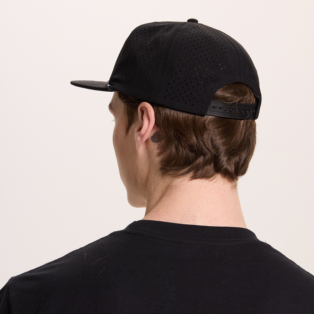 Blank Water Repellent 5 Panel Snapback Golf Hats with Rope Wholesale - 5015P