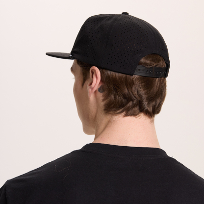 Blank Water Repellent 5 Panel Snapback Golf Hats with Rope Wholesale - 5015P