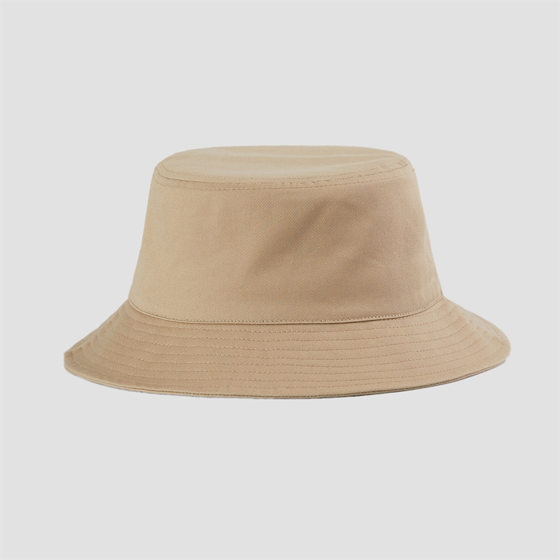 Wholesale Cotton Tan Bucket Hat With Wide Brim For Men And Women