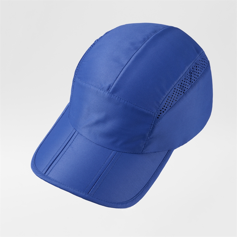 Blank Mesh Unstructured Foldable Running Cap Wholesale UPF 50+ 5067