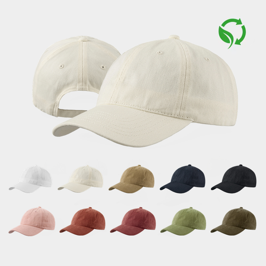 Blank Organic Cotton Eco Friendly 6 Panel Dad Hat Wholesale - 6147