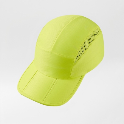 Blank Mesh Unstructured Foldable Running Cap Wholesale UPF 50+ 5067