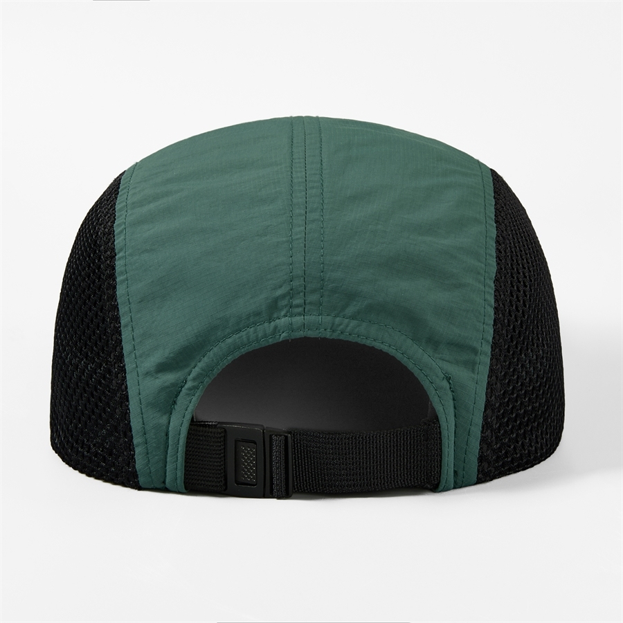 Blank Water Repellent 5 Panel Nylon Mesh Camper Hat - 5209