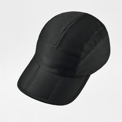 Blank Mesh Unstructured Foldable Running Cap Wholesale UPF 50+ 5067