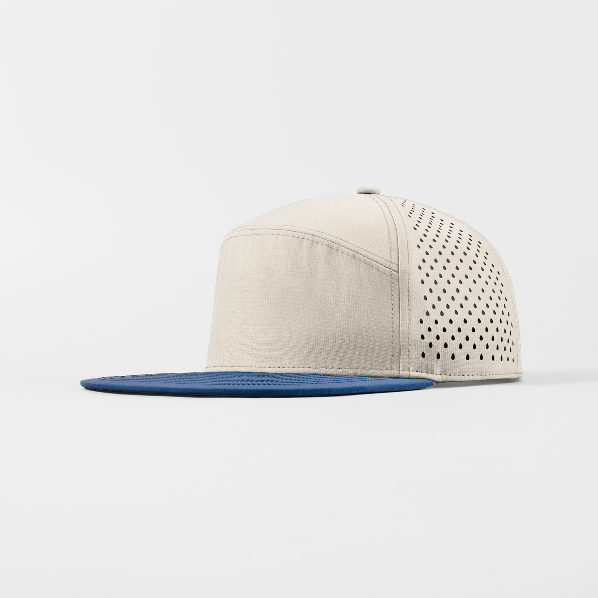 Blank Perforated Water Repellent Performance Snapback Golf Hat Wholesale - 6023