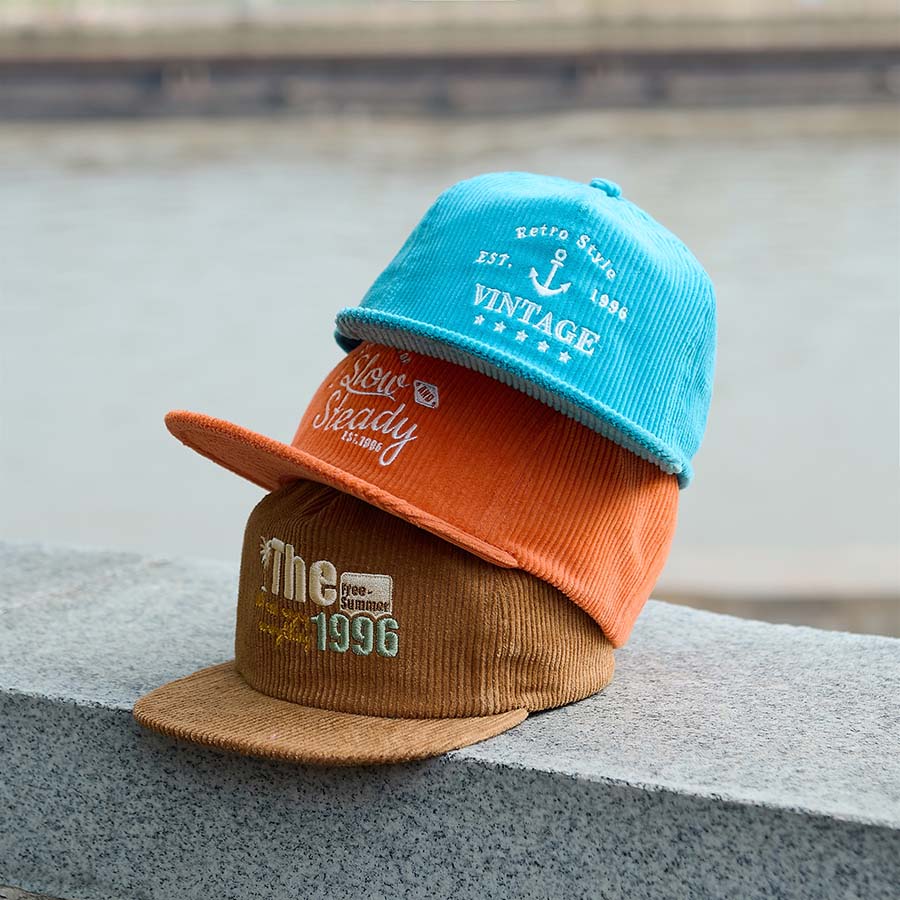 custom embroidered corduroy hat