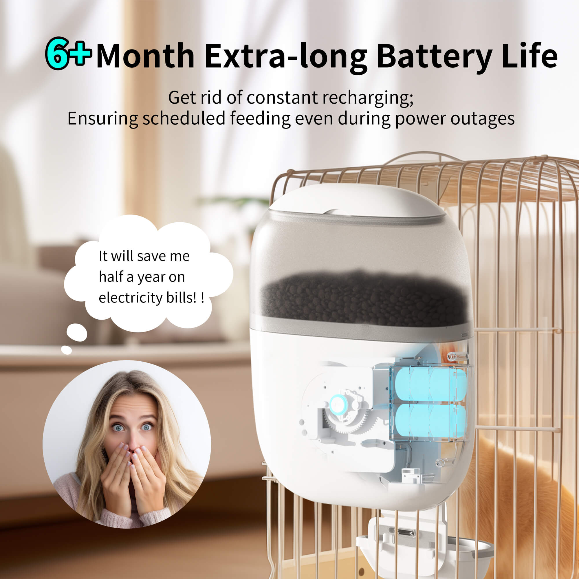 F15 Rabbits Automatic Feeder