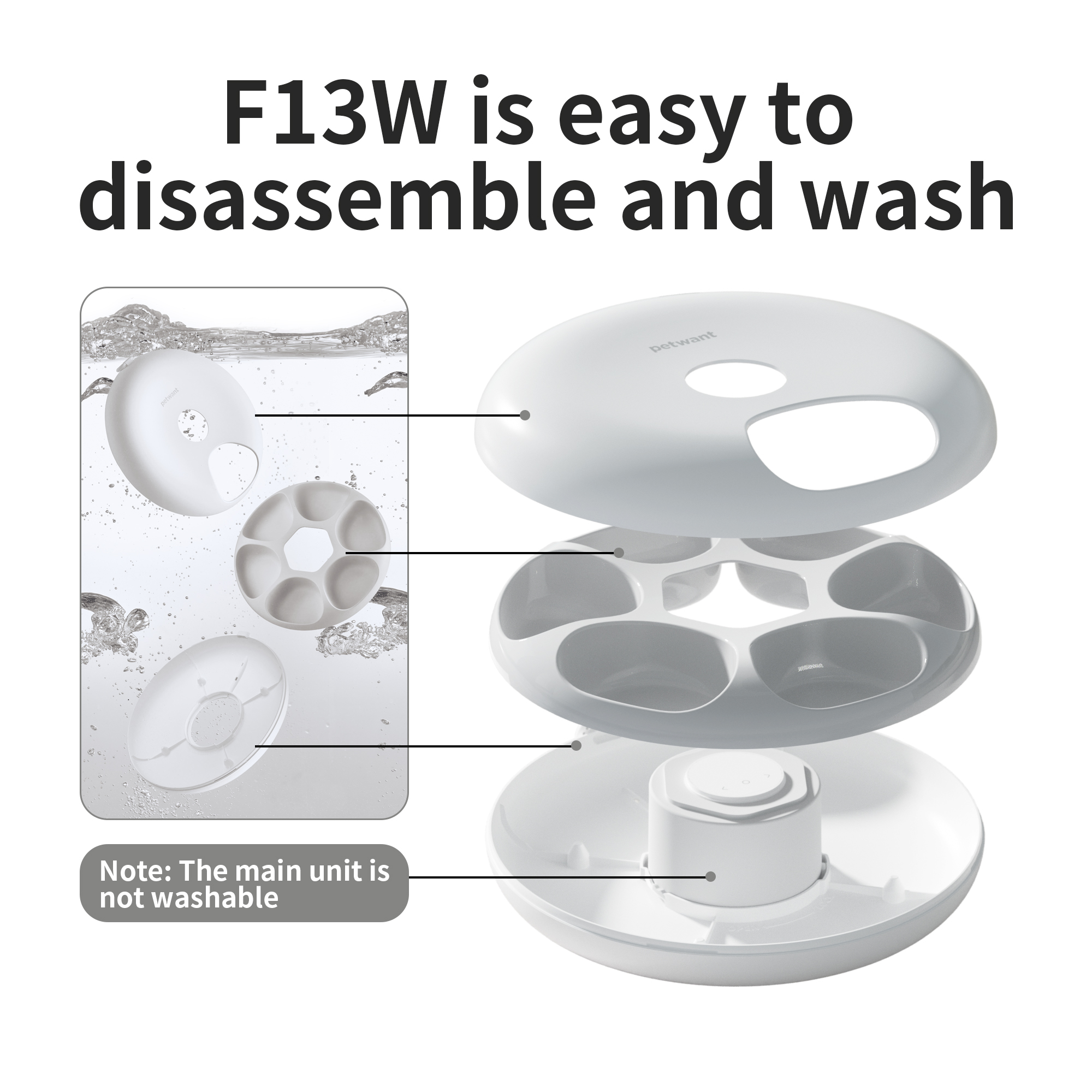 Smart Pet Feeder 6 Meals WIFI