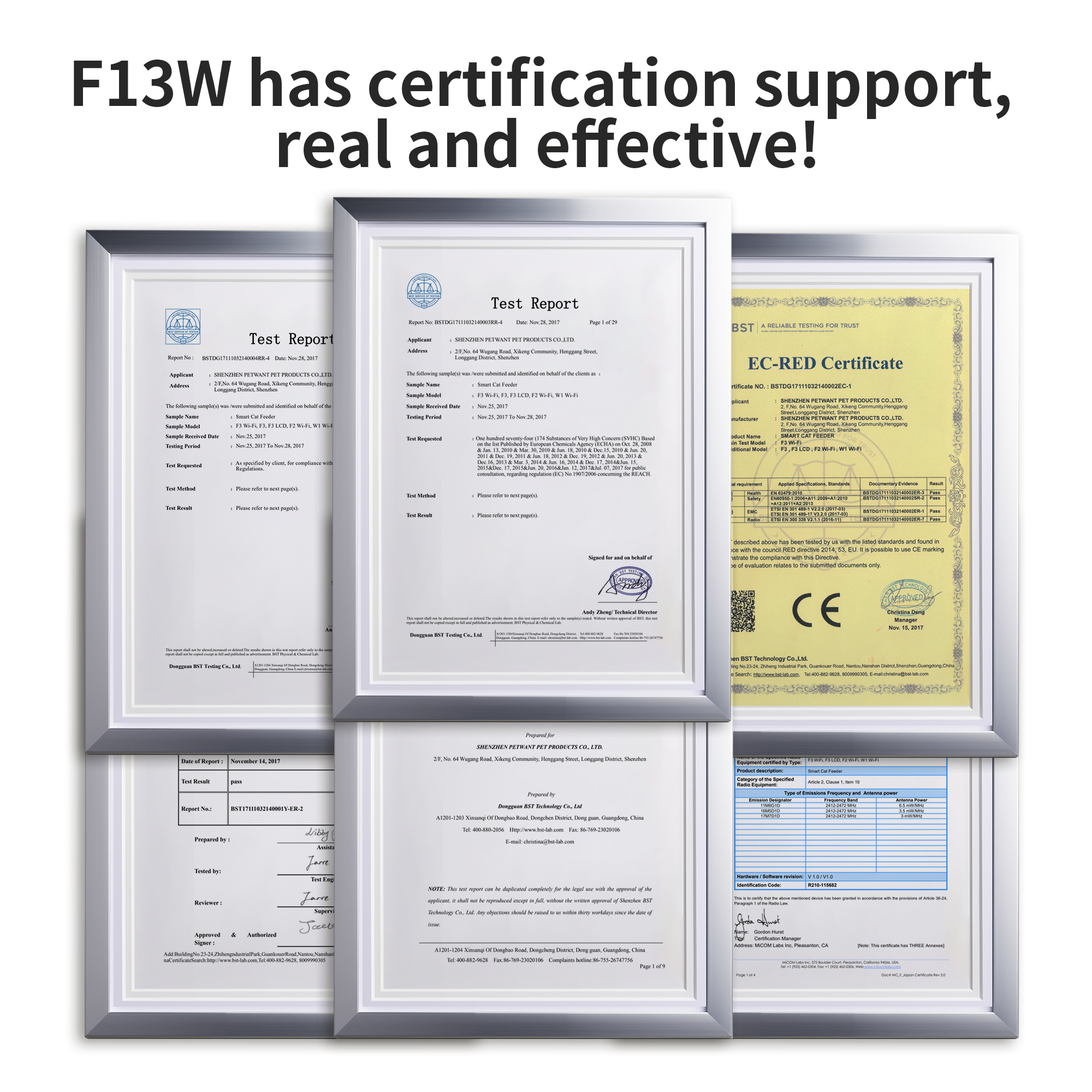 Smart Pet Feeder 6 Meals WIFI