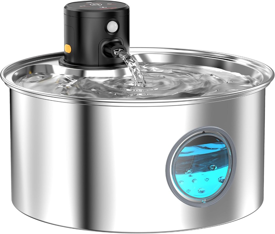 New Cat Water Dispenser Automatic Filter Circulating Running Water Silent Filter element Filter Smart Pets Drinker