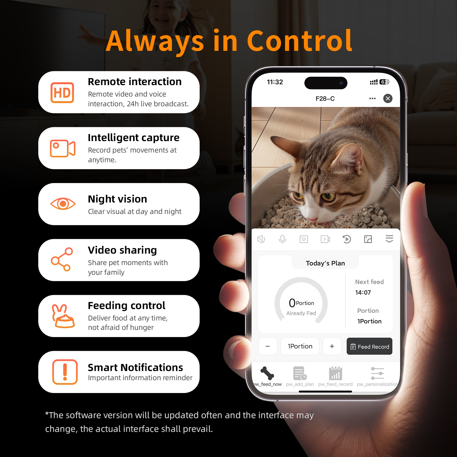 Factory Cat Dog 4L Feeder WiFi APP Remote Control Timed Smart Automatic Pet Feeder for Dogs Cats