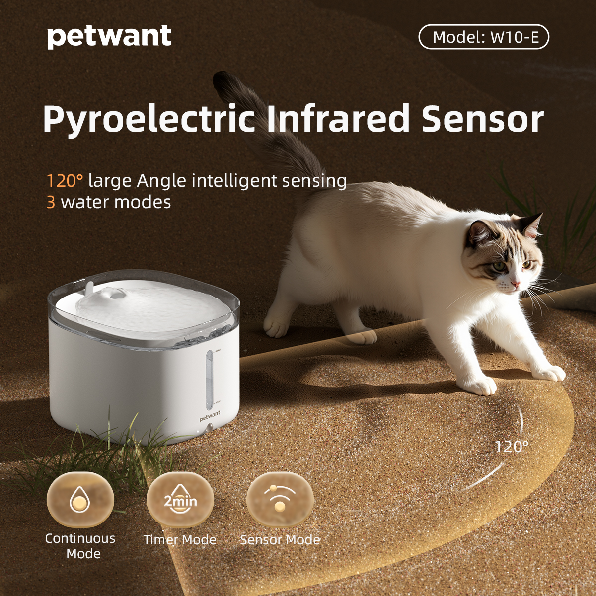 New Series Factory OEM/ODM Pet Water Dispenser Intelligent Identification of Pet Water Fountain Pet Product