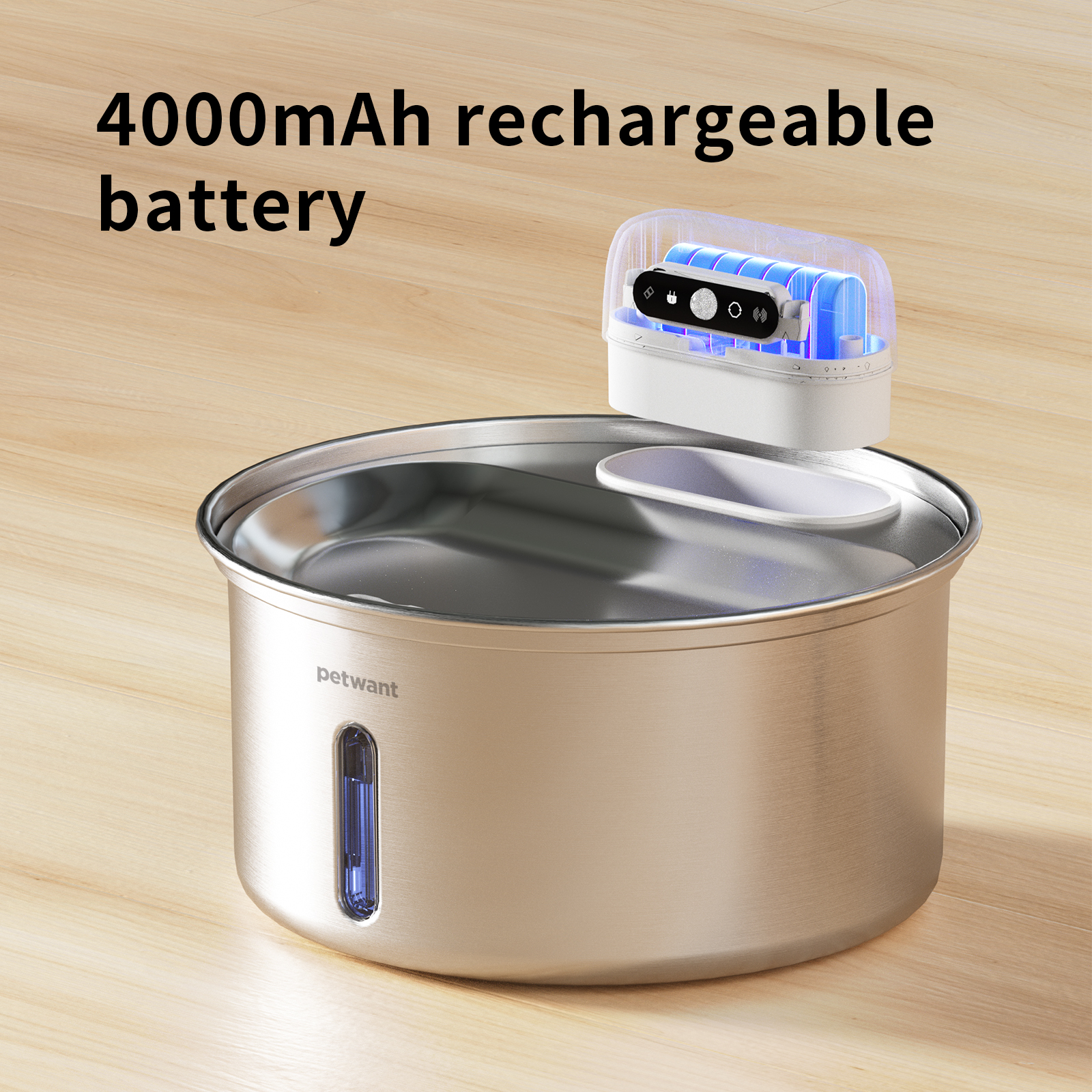 Automatic Portable Cat Fountain Water Drinking Feeder Electric Pet Cat Water Bowl Pet Bowls & Feeders