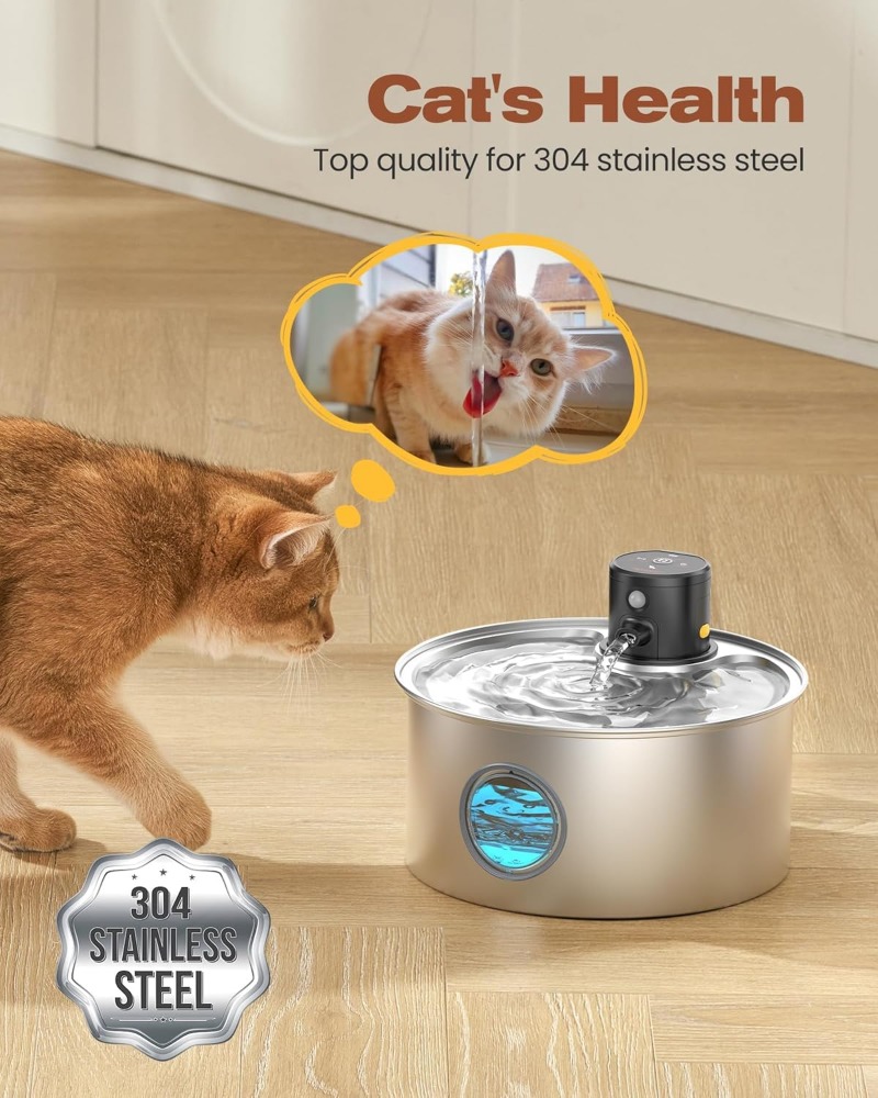 New Cat Water Dispenser Automatic Filter Circulating Running Water Silent Filter element Filter Smart Pets Drinker