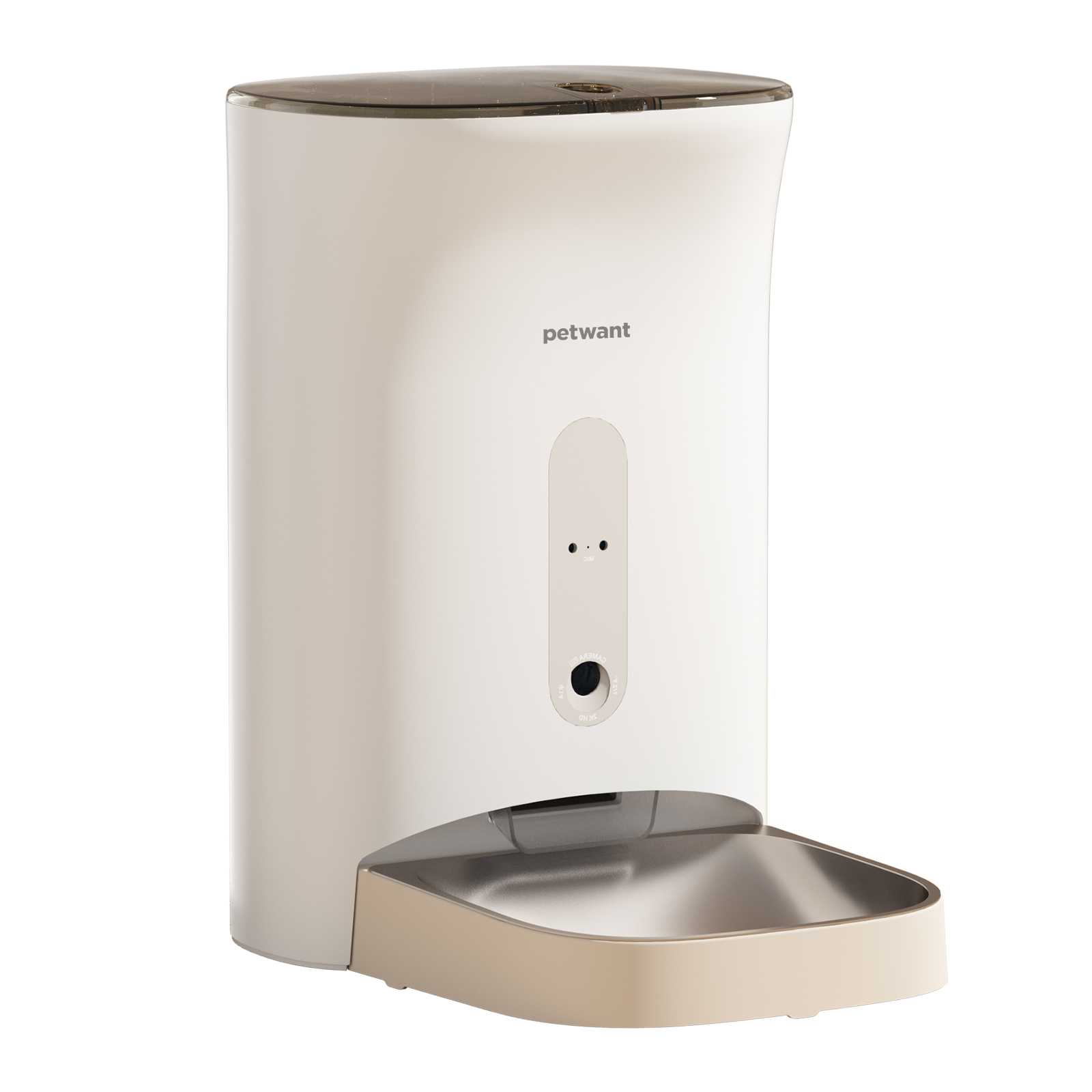 Petwant Smart Pet Feeder 4.5L Visible APP WIFI Control Timed Voice Recorder Automatic Feeder of Cats