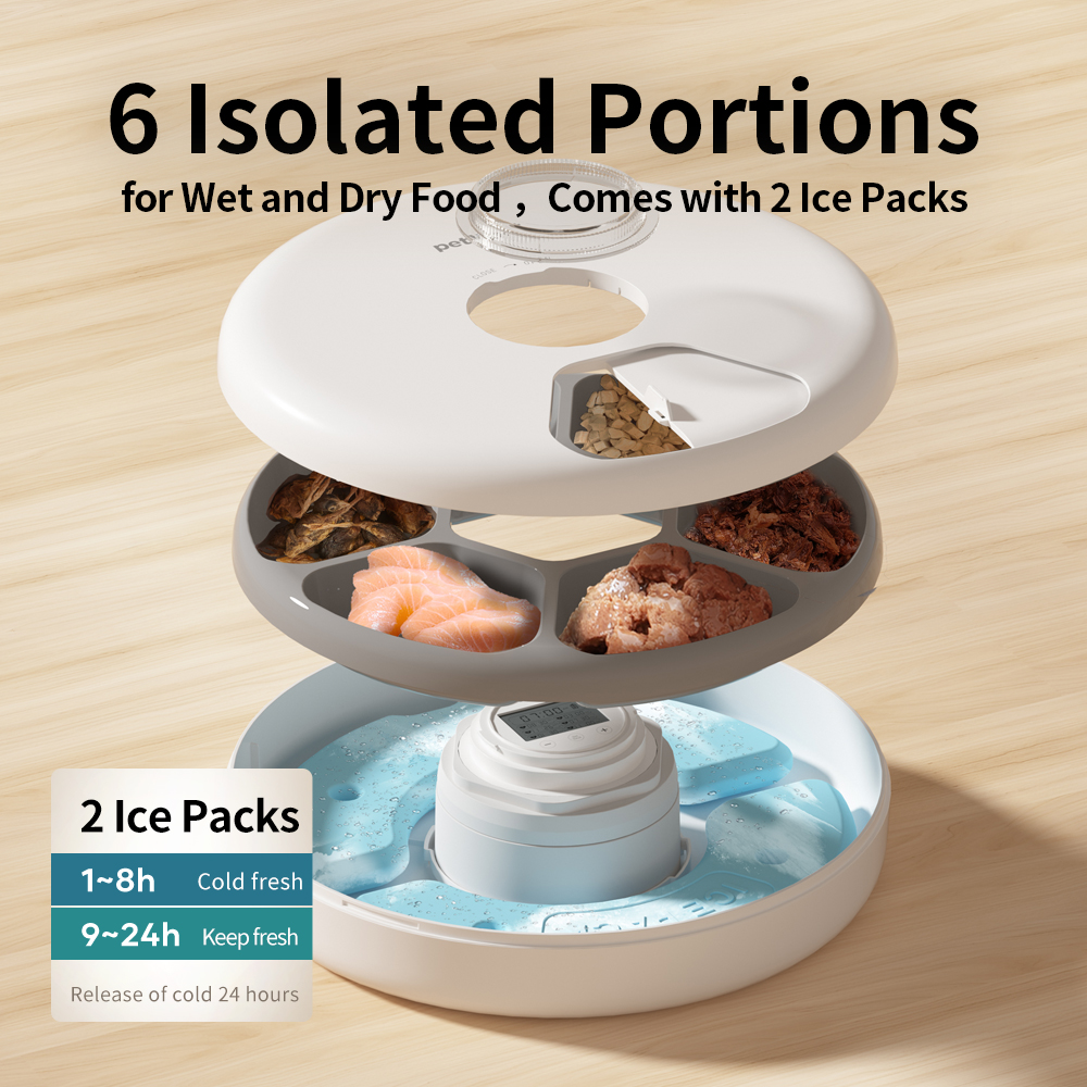 Petwant Semi-Wet Six Meals Pet Feeder