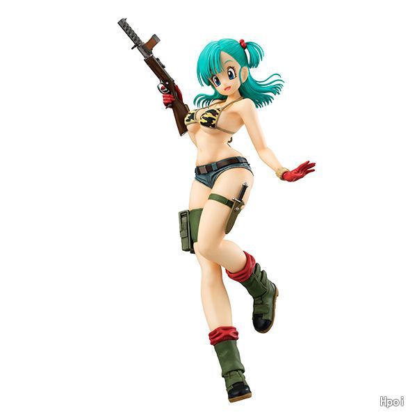 Dragon Ball Z Bulma Military Bikini Figure