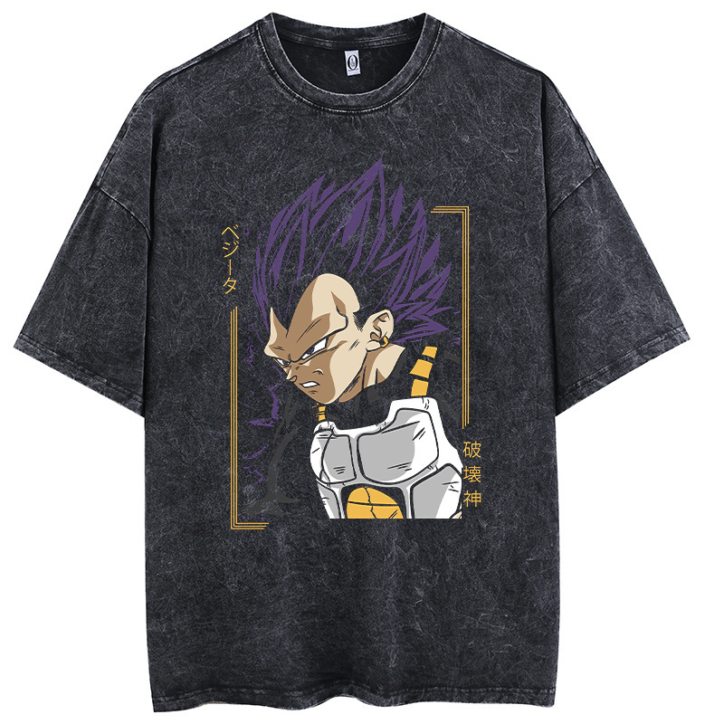 Dragon Ball Super Saiyan Vegeta Printing Shirt