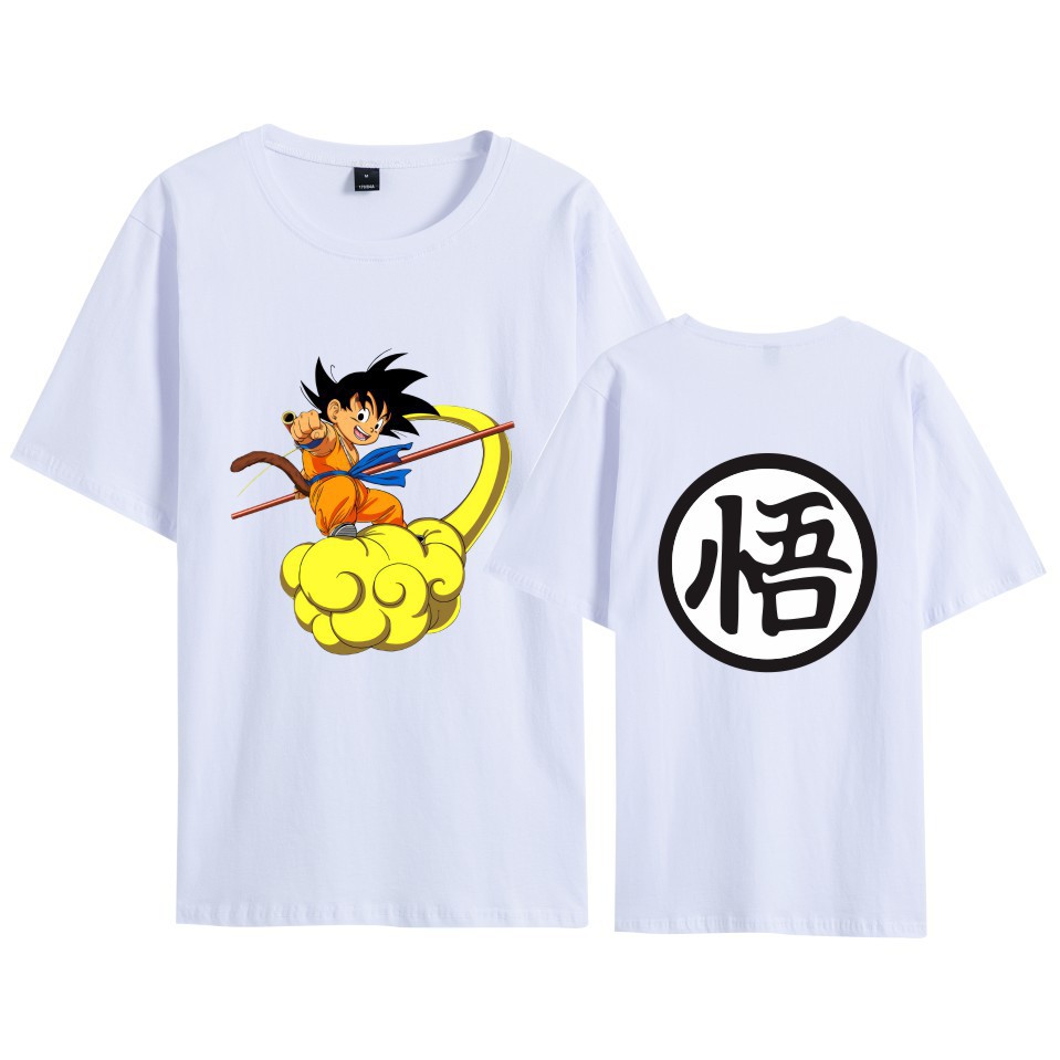 Dragon Ball Little Goku Somersault Cloud Printing Shirt
