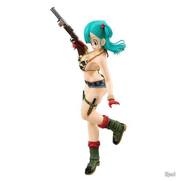 Dragon Ball Z Bulma Military Bikini Figure