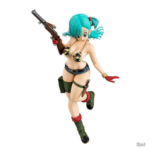 Dragon Ball Z Bulma Military Bikini Figure