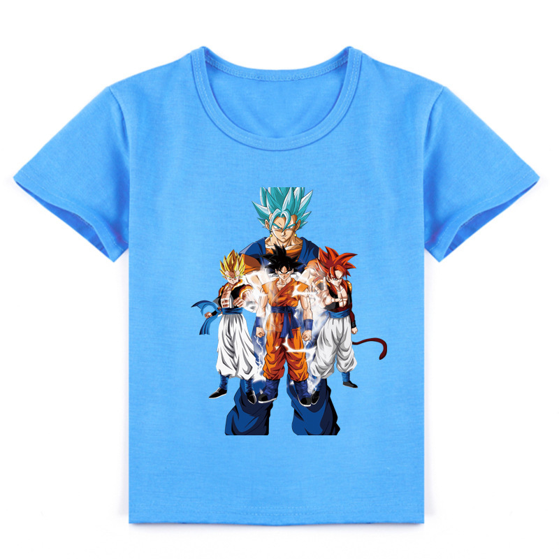 Fridayanime DBZ Little Torankusu Printing Shirt For kids