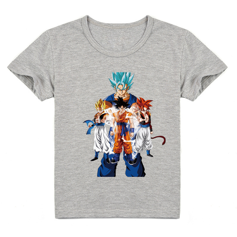 Fridayanime DBZ Little Torankusu Printing Shirt For kids