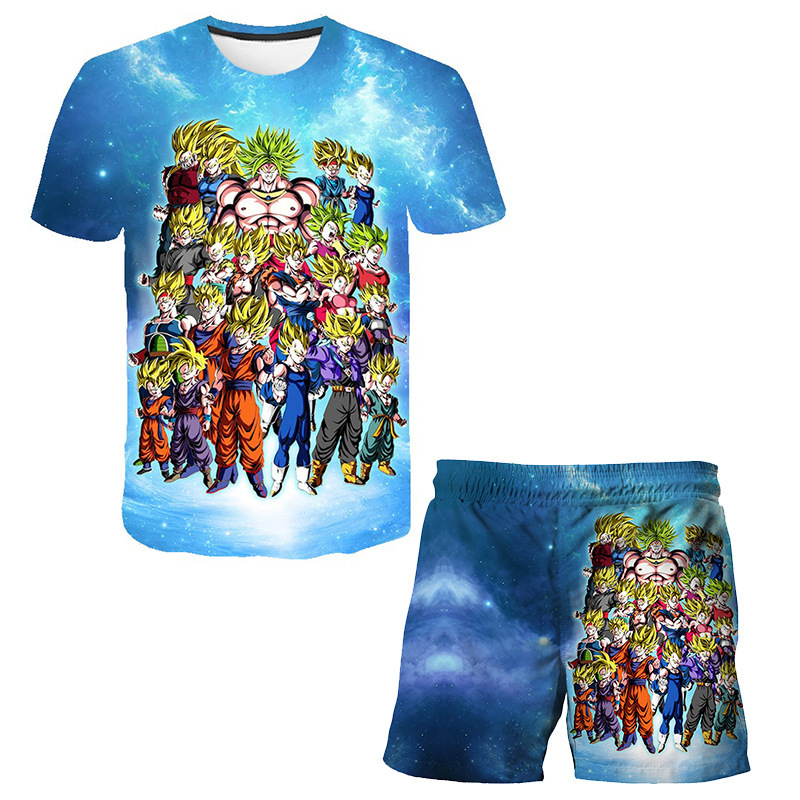 Fridayanime Dragon Ball Z Super Saiyan Goku Kids Suit