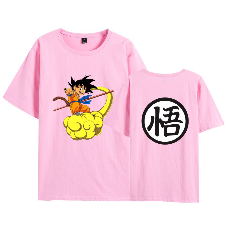 Dragon Ball Little Goku Somersault Cloud Printing Shirt