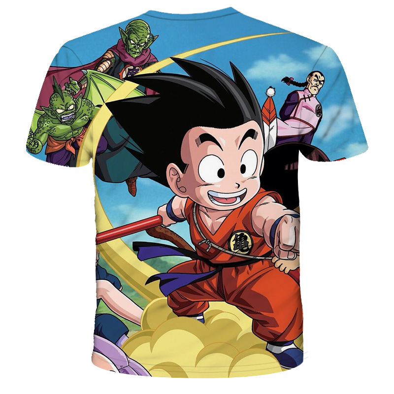 [Copy]Fridayanime DBZ Little Torankusu Printing Shirt For kids