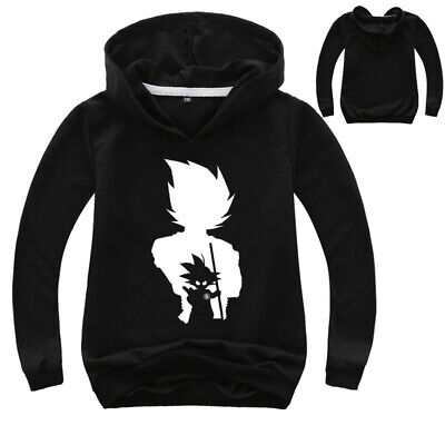 [Copy][Copy]Fridayanime Dragon Ball Z Little Goku 亀 Printing Blue Hoodies For Kids