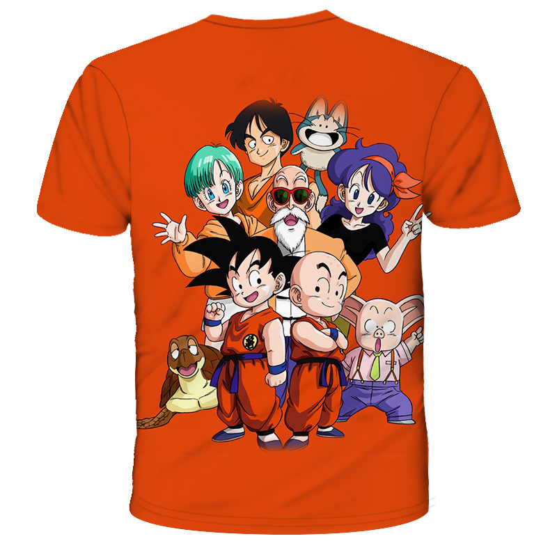 Dragon Ball Z Little Torankusu Printing Shirt For kids