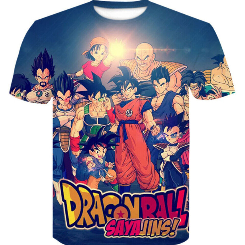 [Copy][Copy][Copy]Fridayanime DBZ Little Torankusu Printing Shirt For kids
