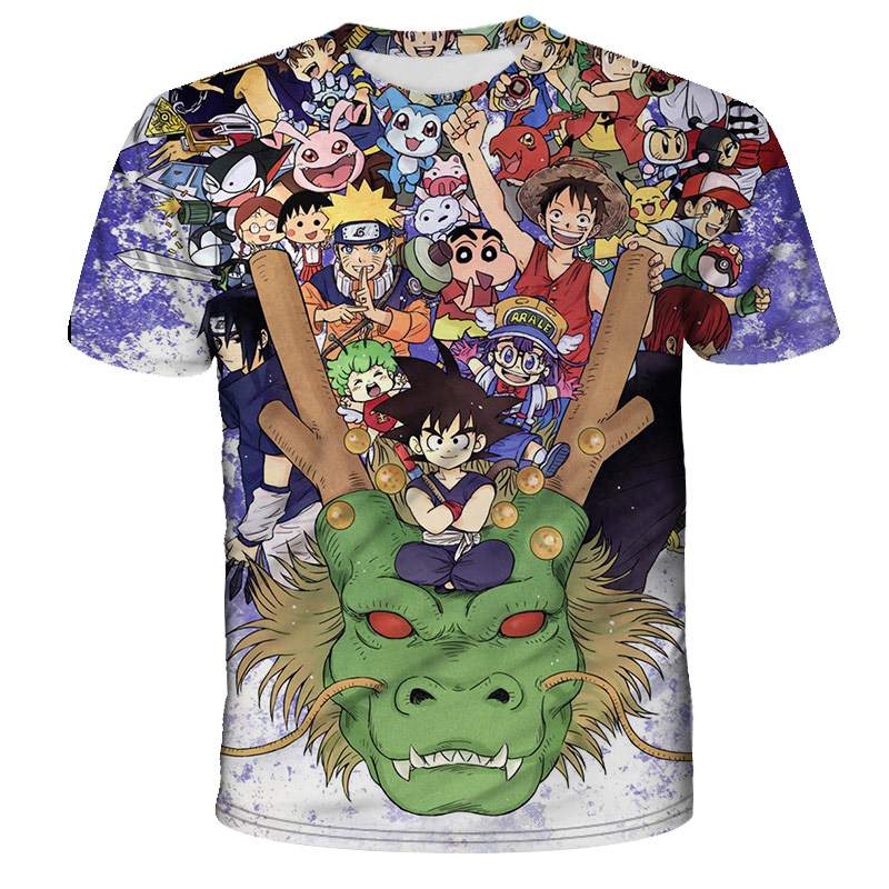 Japan anime Dragon Ball  Goku Printing Shirt