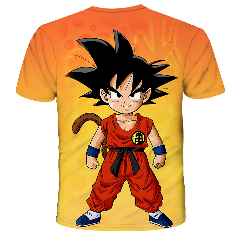 Dragon Ball Z Little Son Goku Printing Shirt