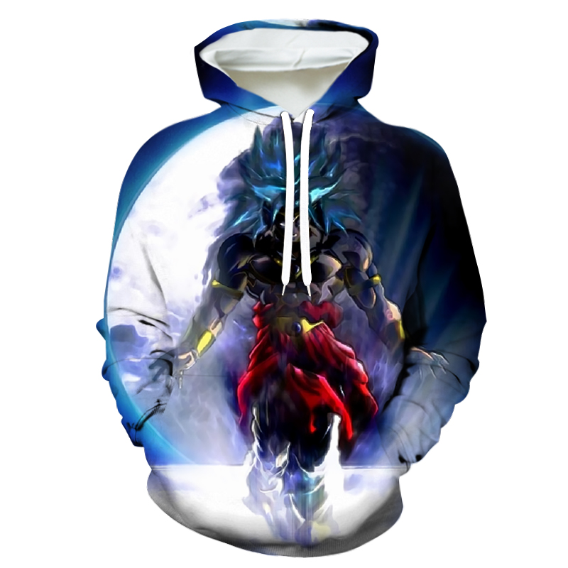 Dragon Ball Super Saiyan Broli Hoodies Sweater