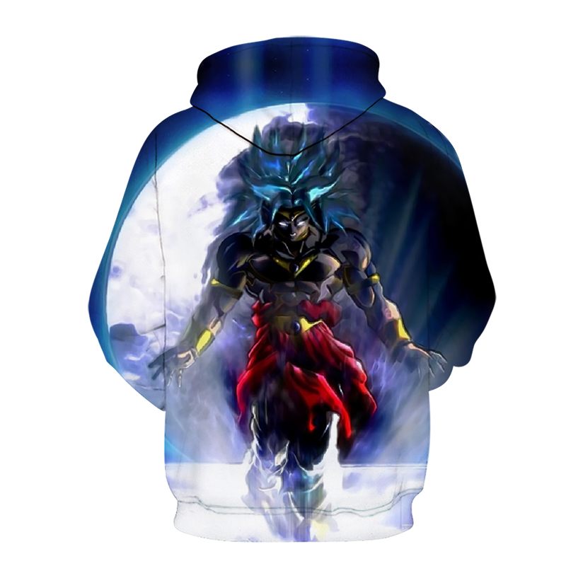 Dragon Ball Super Saiyan Broli Hoodies Sweater