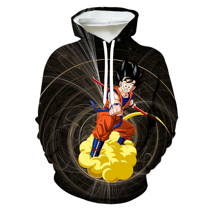 Dragon Ball Z Son Goku Somersault Cloud Hoodie