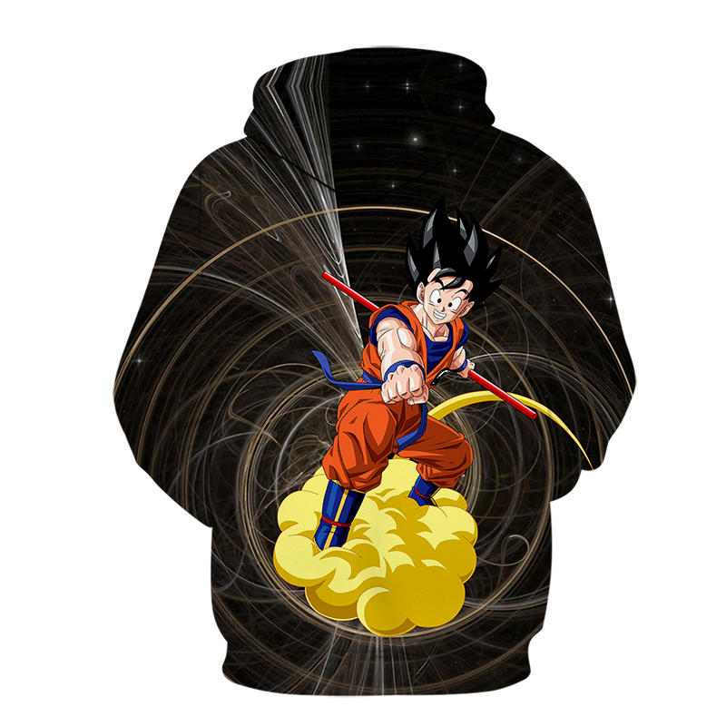 Dragon Ball Z Son Goku Somersault Cloud Hoodie