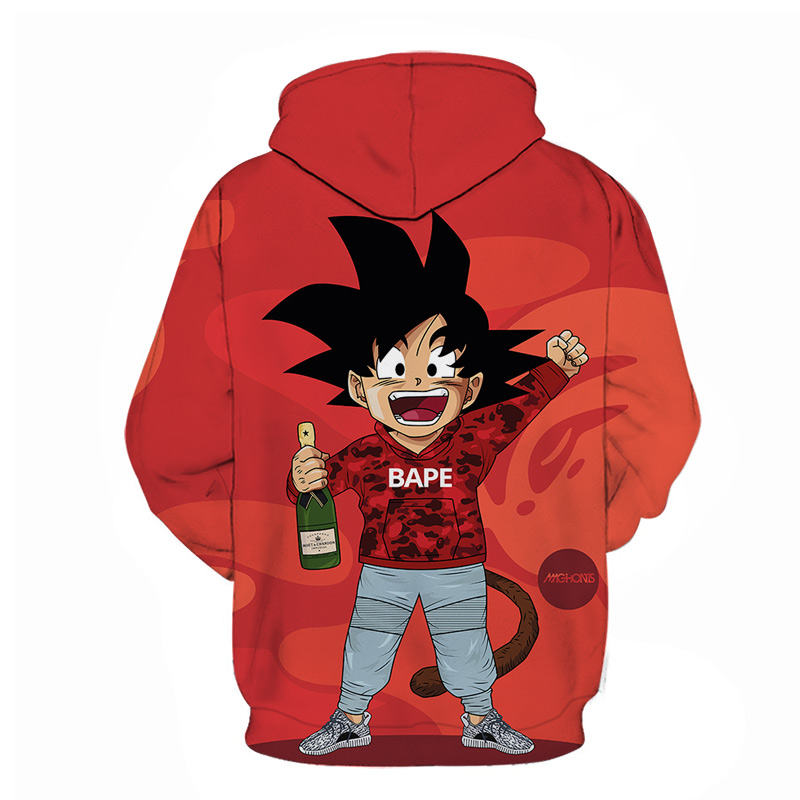 Dragon Ball Z Little Goku Hoodies Sweatshirt