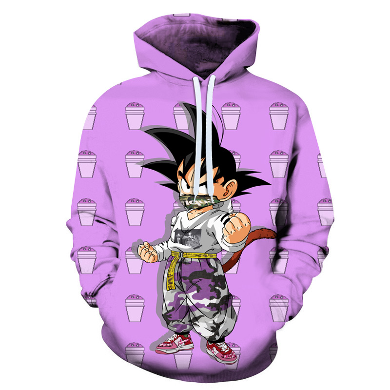 Dragon Ball Z Little Goku Hoodies Sweatshirt