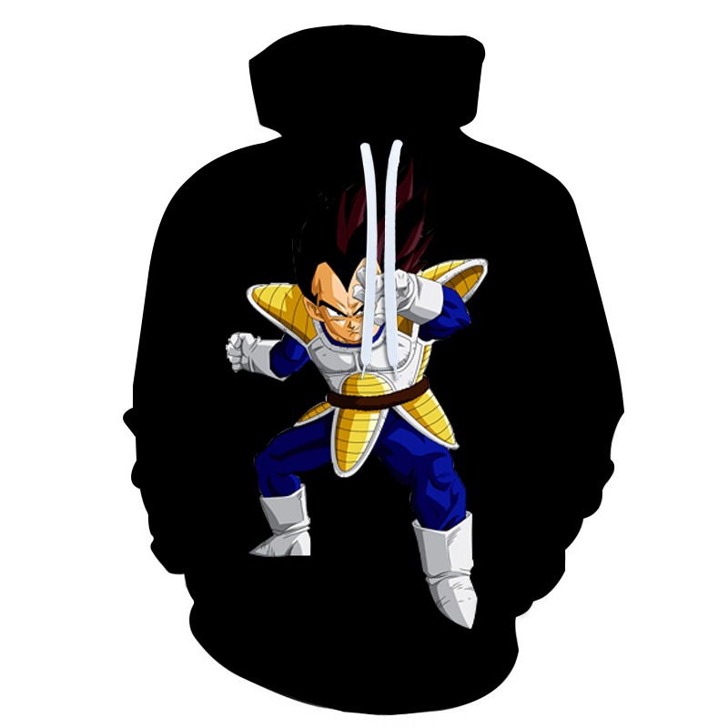 Dragon Ball Z Vegeta Combat Hoodies 
