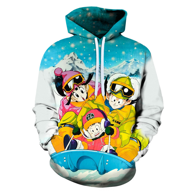 Dragon Ball Z Goku Gohan ChiChi Family Hoodies 