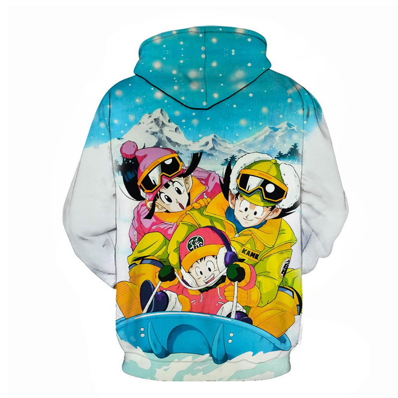 Dragon Ball Z Goku Gohan ChiChi Family Hoodies 