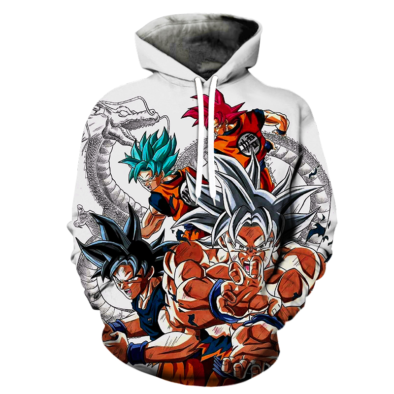 Dragon Ball All Goku Printing Hoodies