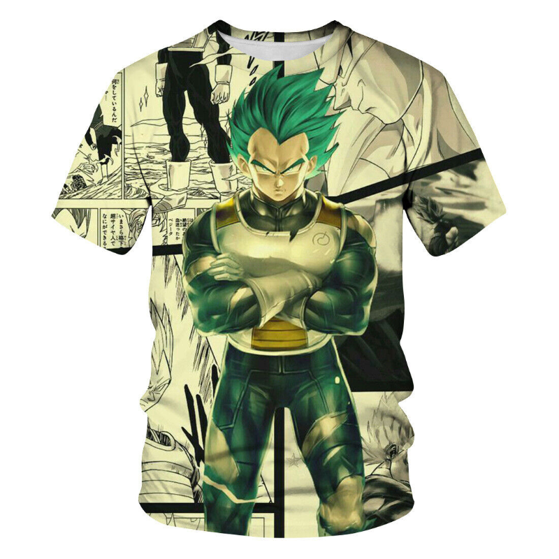 [Copy]Fridayanime DBZ Little Torankusu Printing Shirt For kids