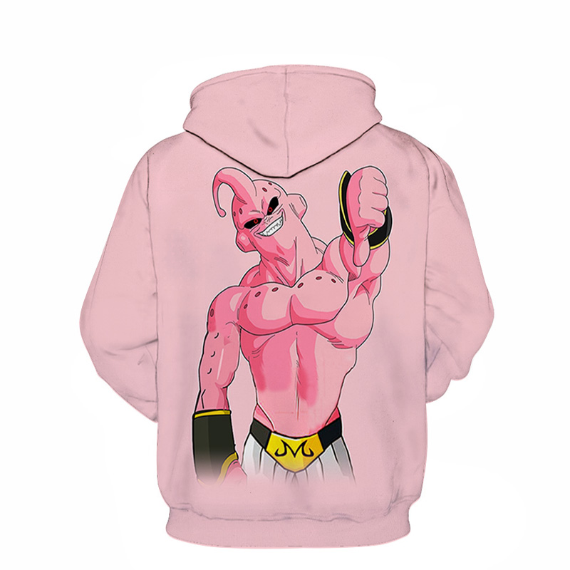 [Copy][Copy]Fridayanime Dragon Ball Z Little Goku 亀 Printing Blue Hoodies For Kids