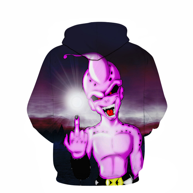 [Copy][Copy][Copy]Fridayanime Dragon Ball Z Little Goku 亀 Printing Blue Hoodies For Kids