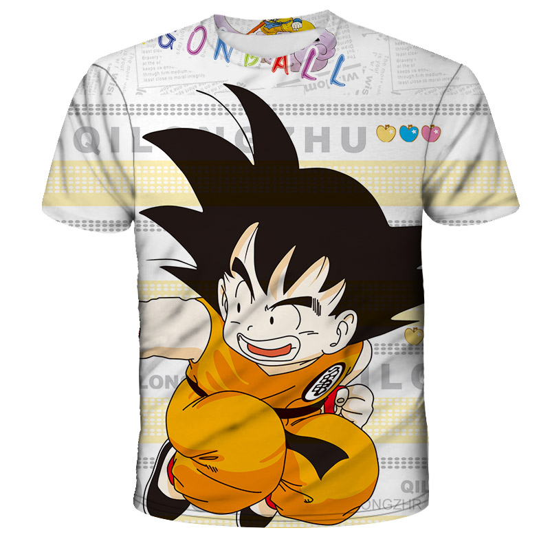 [Copy][Copy][Copy]Fridayanime DBZ Little Torankusu Printing Shirt For kids