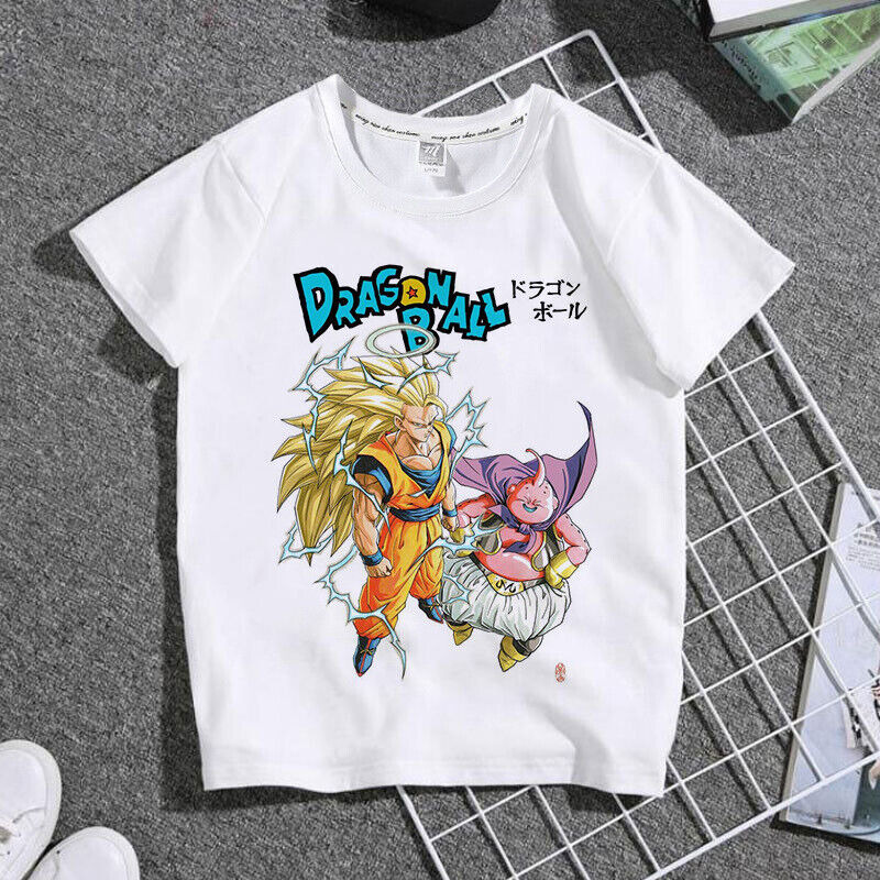 [Copy]Fridayanime DBZ Little Torankusu Printing Shirt For kids